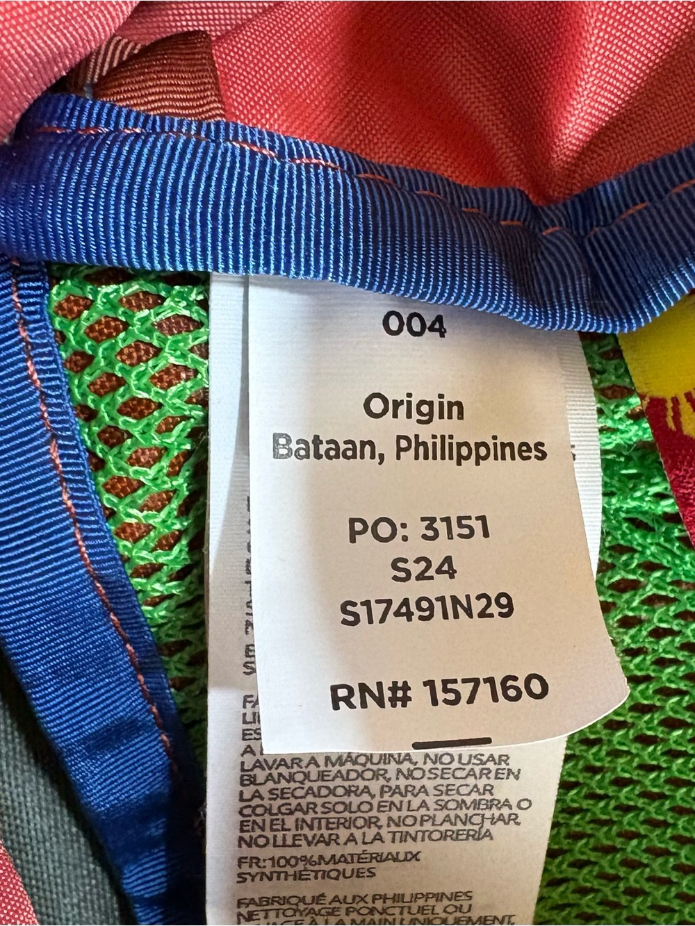 COTOPAXI Nylon DEL DIA Bataan BELT BAG Fanny WAIST PACK LLama Logo COLORBLOCK - Picture 7 of 7